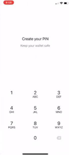 STEP 3. Choose a 4 number PIN